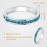 Birthstone Eternity Ring with Swarovski Crystal 