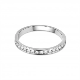 Skinny Stainless Steel Eternity Ring